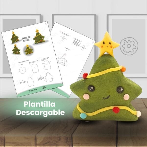 Plantilla Árbol Navideño