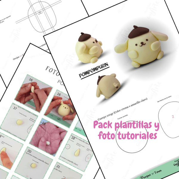 Plantilla Pompompurin - Imagen 3