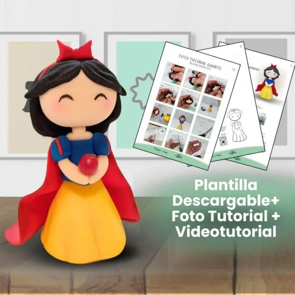 Plantilla Blancanieves