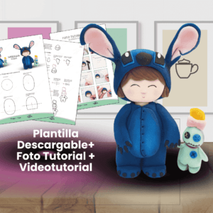 Plantilla Sueños con Stitch