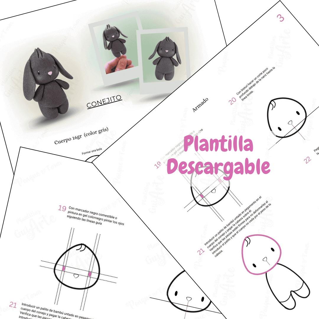 Plantilla Conejito