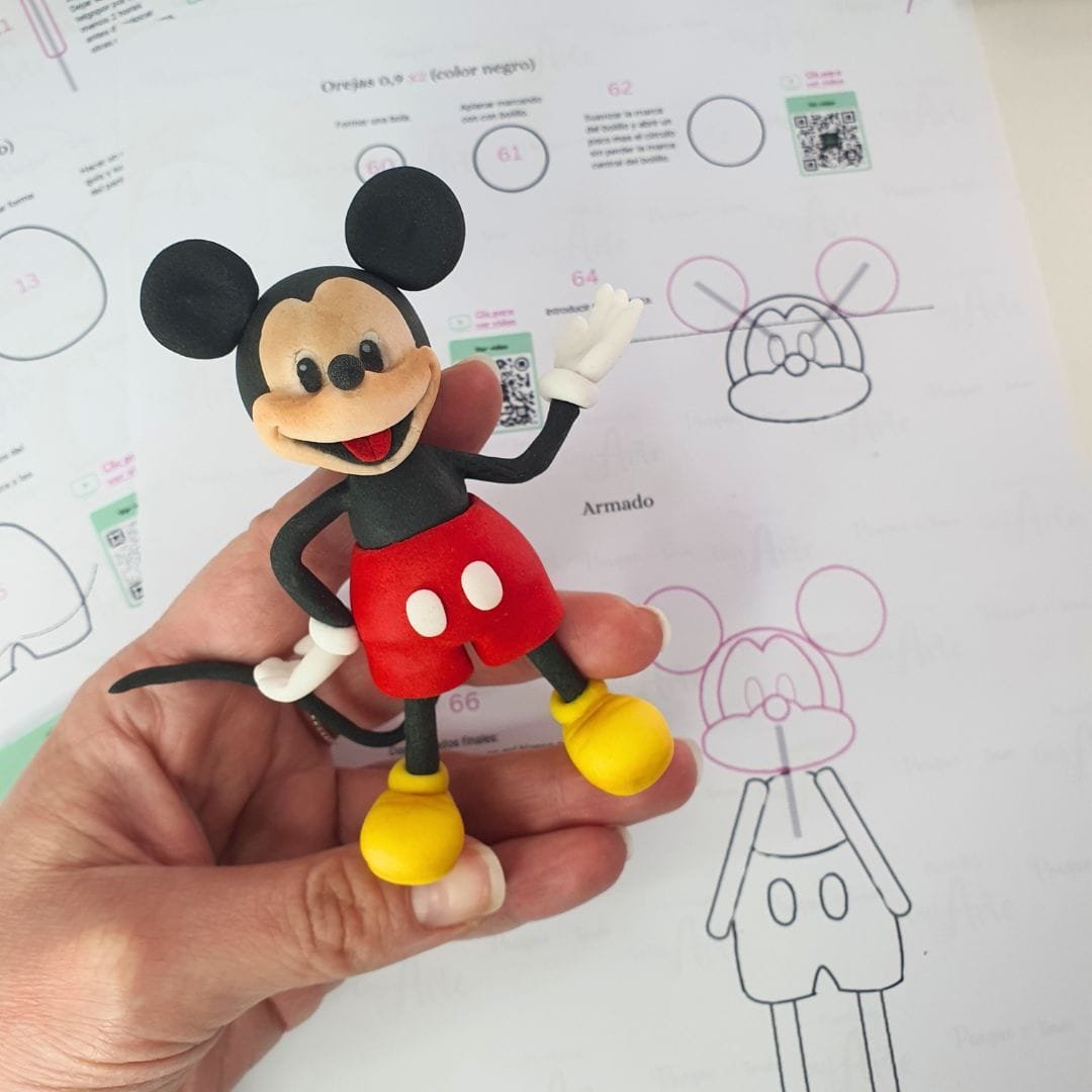 Plantilla Mickey Mouse
