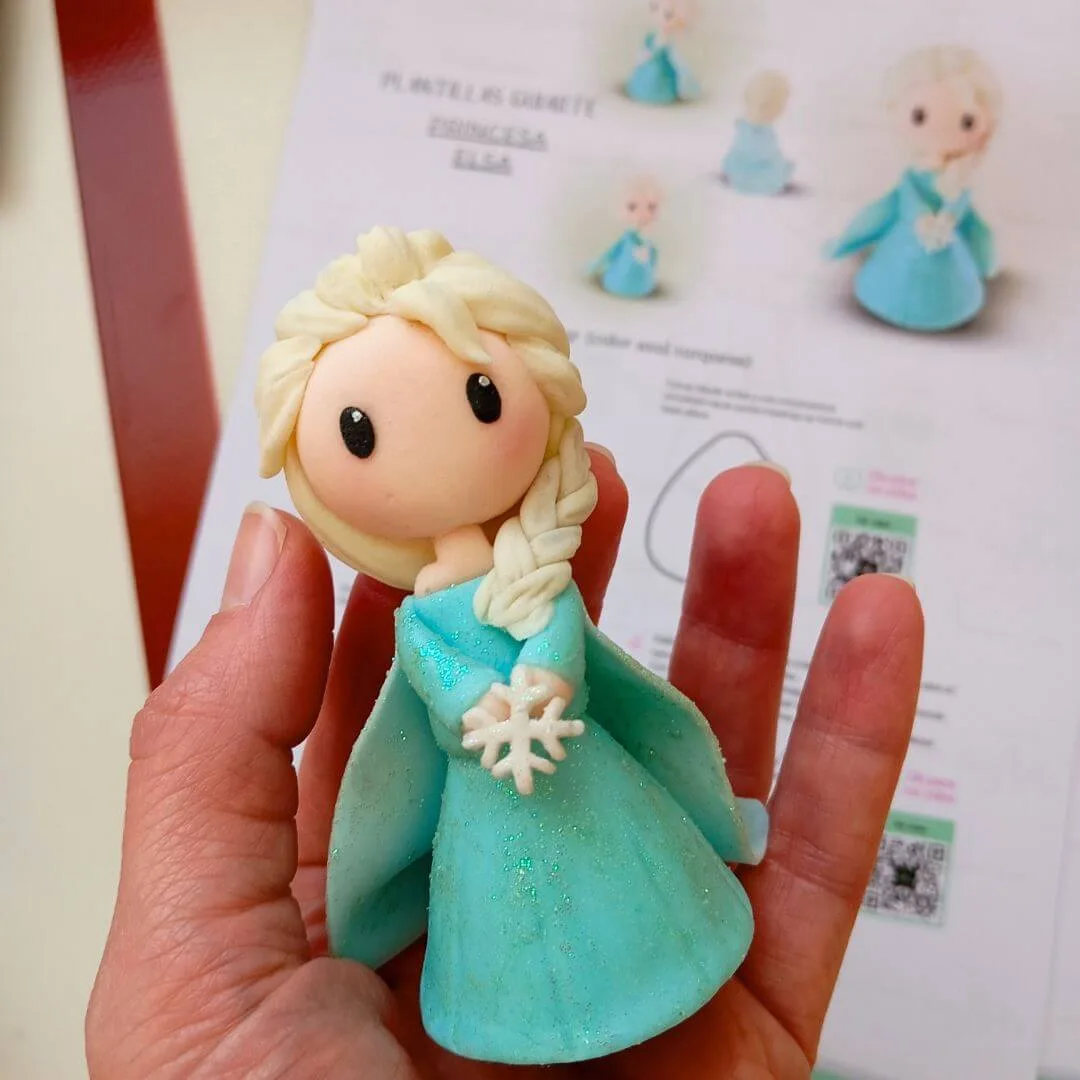 Plantilla Princesa Elsa - Imagen 7