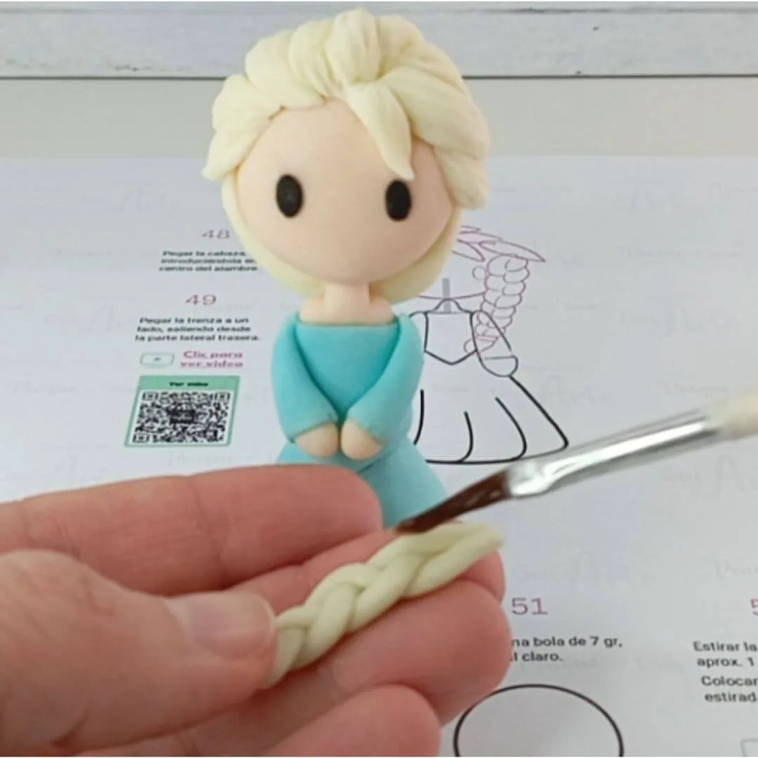 Plantilla Princesa Elsa - Imagen 6