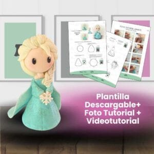 Plantilla Princesa Elsa