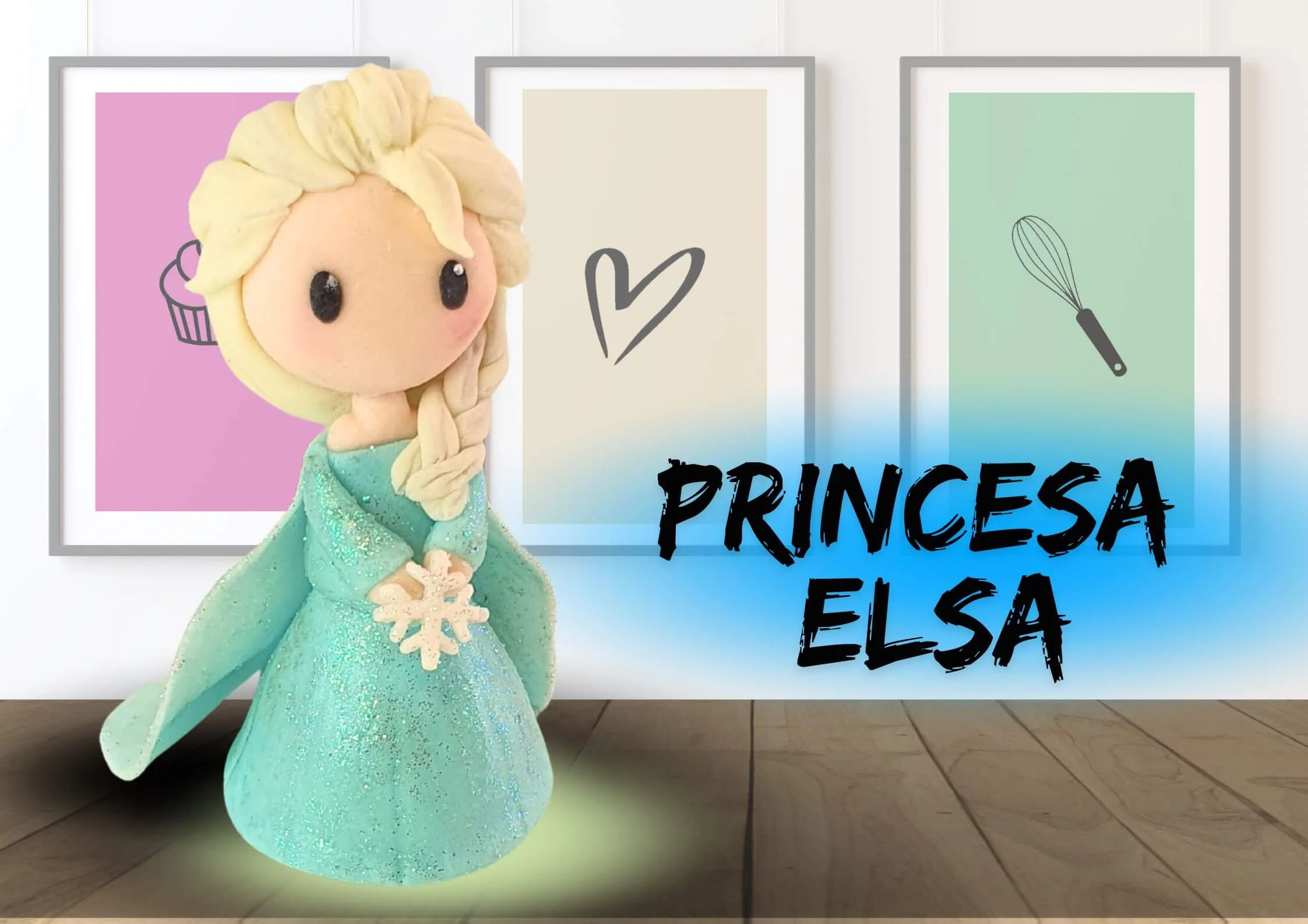 Plantilla Princesa Elsa - Imagen 8