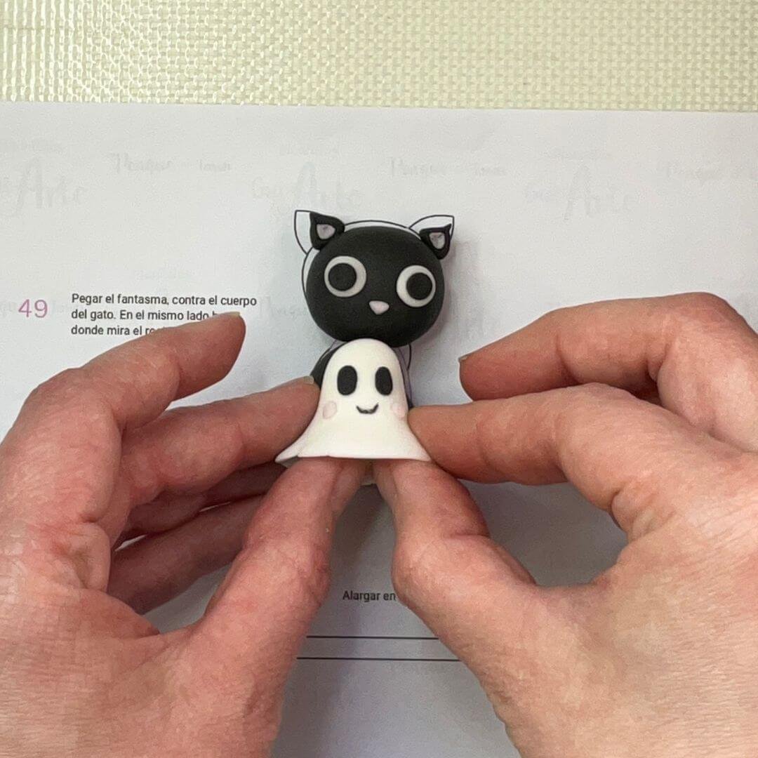 Pack x3 Plantillas Gatitos Halloween - Imagen 11