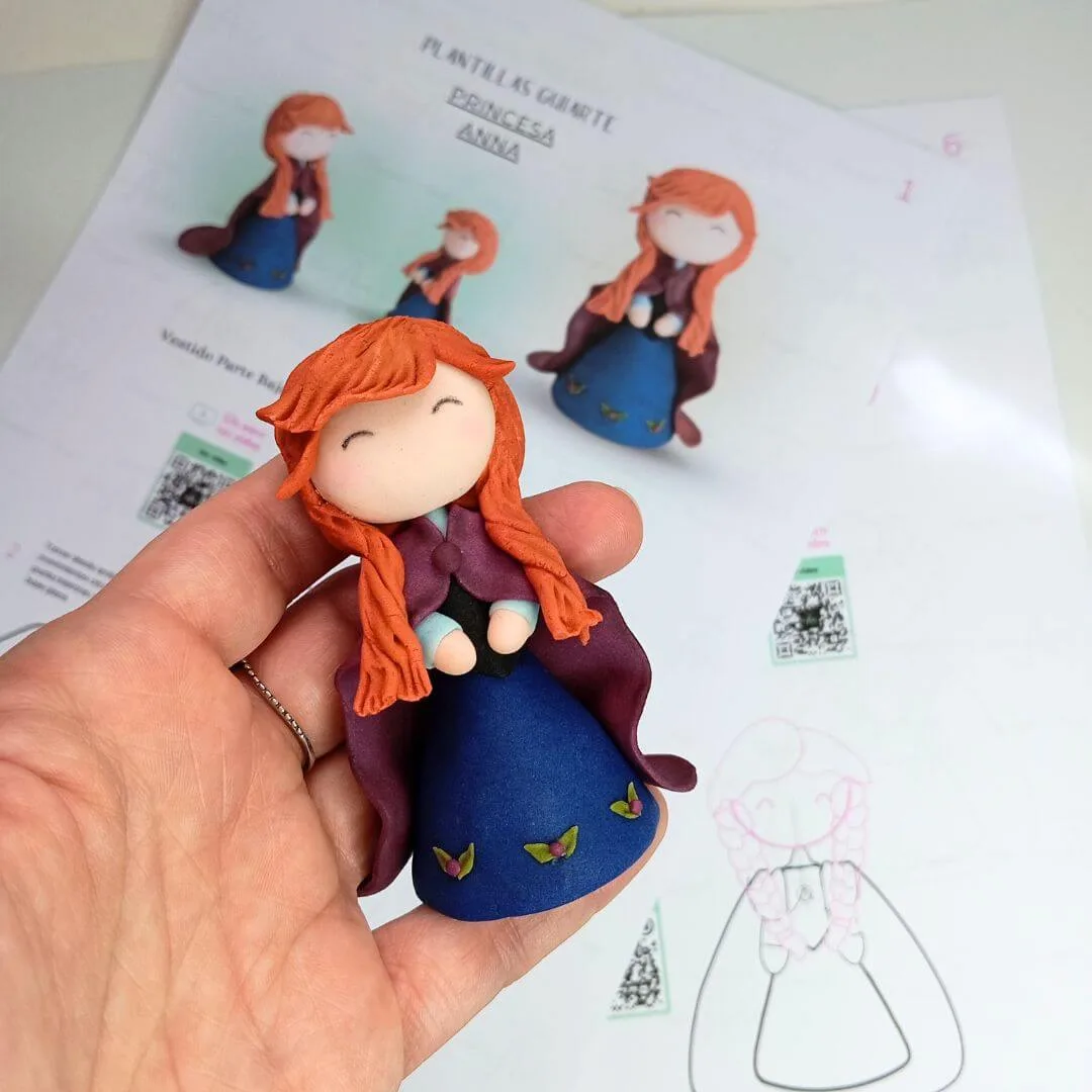 Plantilla Princesa Anna - Imagen 4