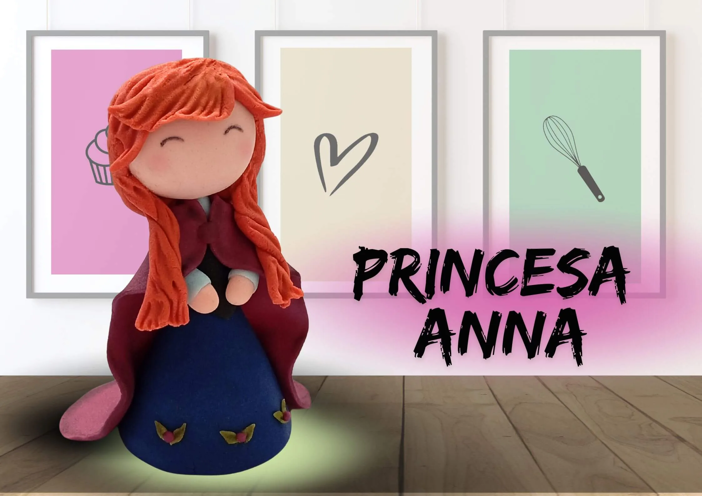Plantilla Princesa Anna - Imagen 2